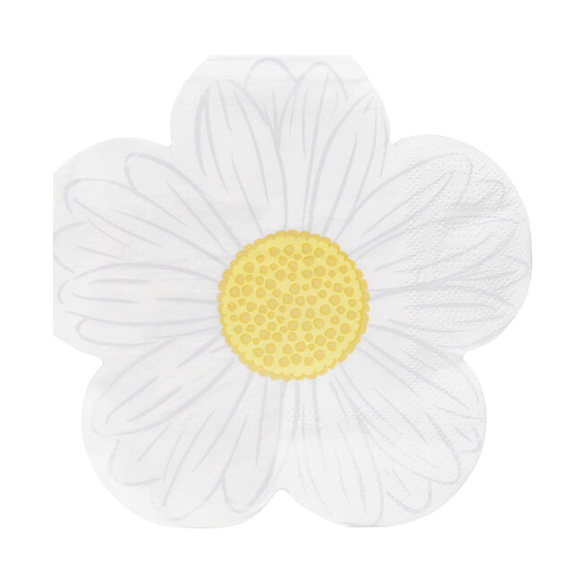 Papierservietten Eco Mellow Daisy 20-Pack