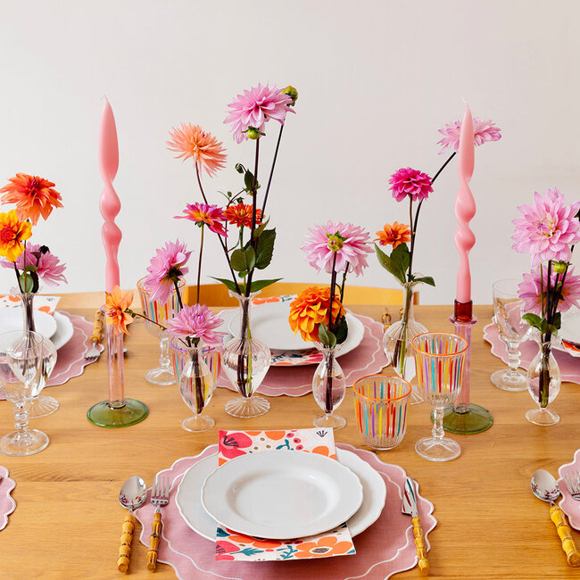 Wine Glass Bright-Striped multi colour