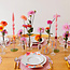 Wine Glass Bright-Striped multi colour