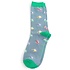 Miss Sparrow Mens Socks Bamboo Helicopters denim