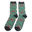 Mens Socks Bamboo Classic Cars green
