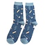 Mens Socks Bamboo Chef navy