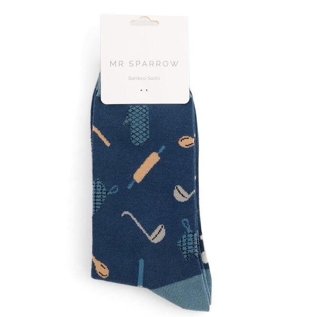 Männer-Socken Bamboo Chef navy