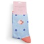 Socks Bamboo Tropical Fish powder blue