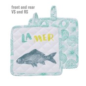 Overbeck and Friends Topflappen La Mer turquoise