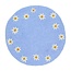 Filz-Untersetzer  35 cm Margrietjes blue