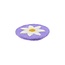 Felt Coaster 20 cm Margrietjes lila