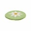 Filz-Untersetzer 20 cm Margrietjes green