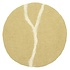Sjaal met Verhaal Filz-Untersetzer  35 cm Sealife Marble zand