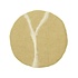 Sjaal met Verhaal Felt Coaster 20 cm Sealife Marble zand