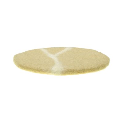Sjaal met Verhaal Filz-Untersetzer 20 cm Sealife Marble zand