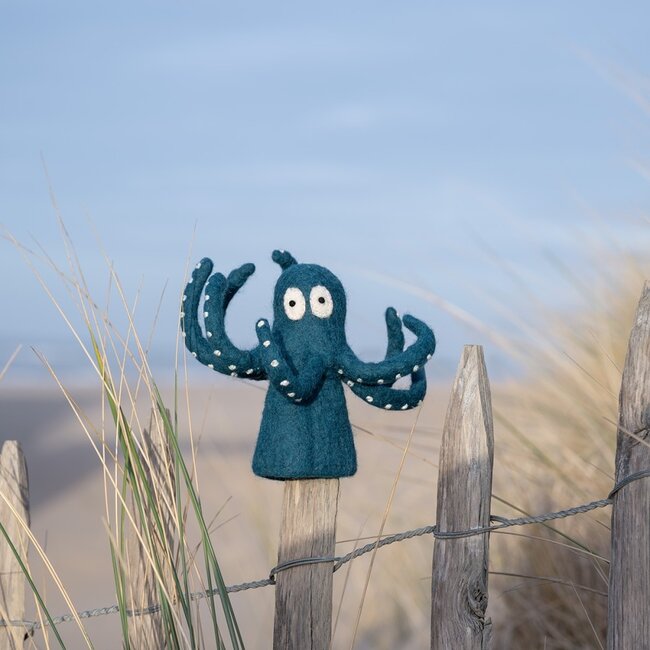 Filz-Dekoration Sealife Octopus