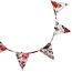Bunting Exotic Flower pink
