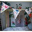 Bunting Exotic Flower pink