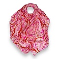 M&K Collection Scarf Tie Dye pink