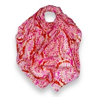 M&K Collection Schal Tie Dye pink