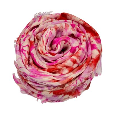 M&K Collection Scarf Tie Dye pink