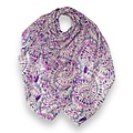 M&K Collection Schal Tie Dye purple
