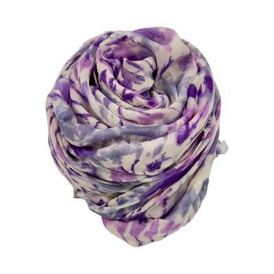 M&K Collection Schal Tie Dye purple