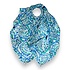 M&K Collection Schal Tie Dye blue