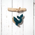 Sjaal met Verhaal Felt Hanger Sealife Whale