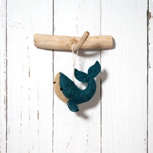 Sjaal met Verhaal Felt Hanger Sealife Whale