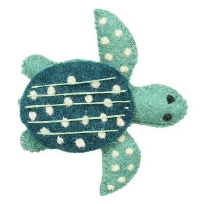 Sjaal met Verhaal Fingerpuppen Sealife Turtle