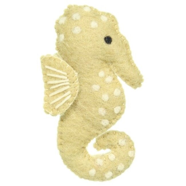 Finger Dolls Sealife Seahorse beige