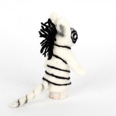 Sjaal met Verhaal Finger Dolls Zebra