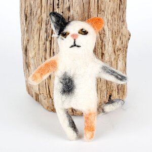 Sjaal met Verhaal Finger Dolls Kat Lapjes