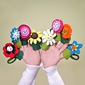 Sjaal met Verhaal Finger Dolls Bloem Set of 8 assorti