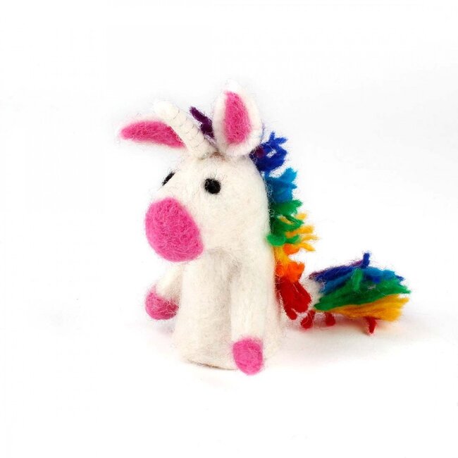 Finger Dolls Eenhoorn multicolor