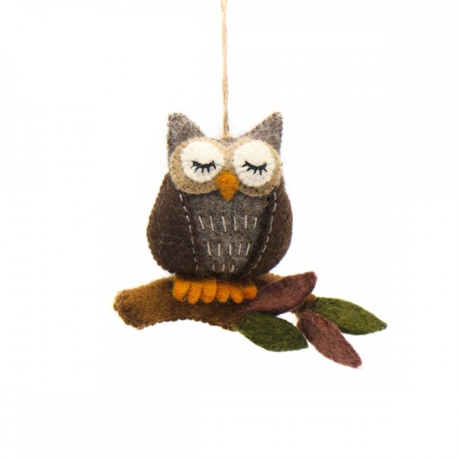Felt Hanger Bosdieren assorti