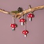 Felt Hanger Paddenstoel rood