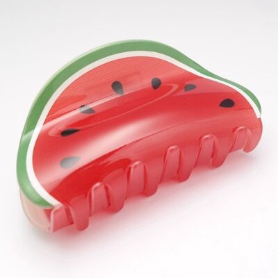 Red Cuckoo Haarklammer Watermelon