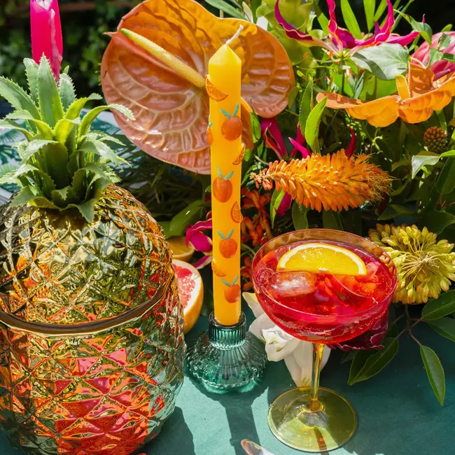 Dinner Candles 3D Citrus