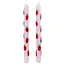 Dinner Kerzen 3D Strawberry