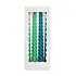 Rex London Candles Twisted blue/green (Set of 4)