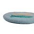 Sjaal met Verhaal Felt Coaster 20 cm Beachlife 2 Vissen sky