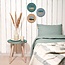 Felt Coaster 20 cm Beachlife 2 Vissen sky