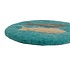 Sjaal met Verhaal Felt Coaster 20 cm Beachlife 2 Vissen aquablauw