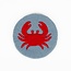 Felt Coaster 20 cm Krab