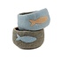 Sjaal met Verhaal Felt Basket Beachlife Sky