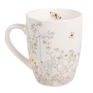 Clayre & Eef Mug Wildflowers