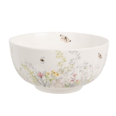 Clayre & Eef Bowl Wildflowers