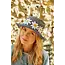 Hemp/Cotton Hat Daisy Chain denim
