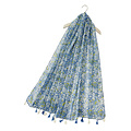 M&K Collection Schal Ditsy Floral baby blue