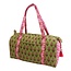 Canvas Duffle Bag green/pink