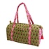 Powell Craft Canvas Duffle Bag green/pink