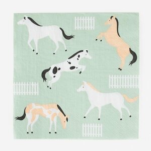 My Little Day Paper Napkins Horses